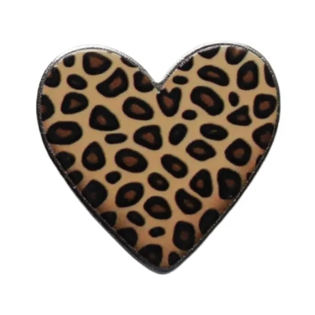 Leopard Print Heart